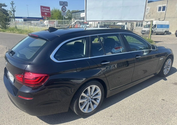 BMW Seria 5 cena 49999 przebieg: 251600, rok produkcji 2013 z Działdowo małe 436